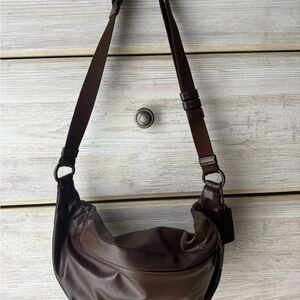 Brown Leather woman’s  Belt Bag